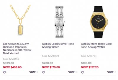 Ben Moss Jewellers Canada: Winter Clearance up to 50% off