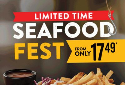 Swiss Chalet Canada Seafood Fest is BACK!