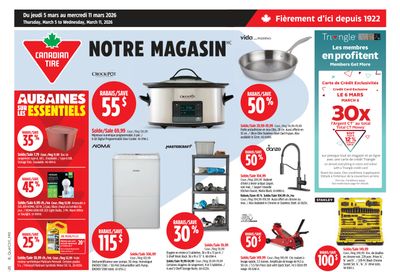 Canadian Tire (QC) Flyer March 5 to 11