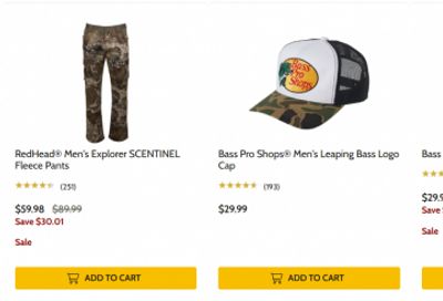 Cabela’s Bass Pro Shops Canada Mid-Winter Markdowns Sale: Save up to 45% On Select Items
