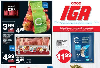 Coop IGA (QC) Flyer March 5 to 11