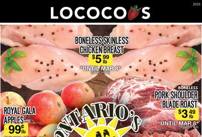Lococo's Flyer March 4 to 8