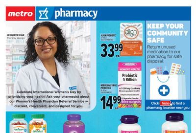 Metro (ON) Pharmacy Flyer March 5 to April 1