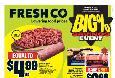 FreshCo (West) Flyer March 5 to 11