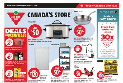 Canadian Tire (West) Flyer March 6 to 12