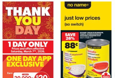 Real Canadian Superstore Thank You Day: Get 20,000 PC Optimum Points When You Spend $200 March 7th + More