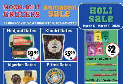Moonlight Grocers Flyer March 5 to 11