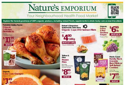 Nature's Emporium Bi-Weekly Flyer March 5 to 18