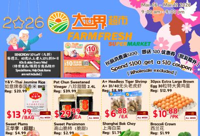 Farm Fresh Supermarket Flyer March 6 to 12