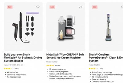 Shark Ninja Canada Spring Cleaning Kickoff Sale Vacuums & Air Care Sale + More Offers
