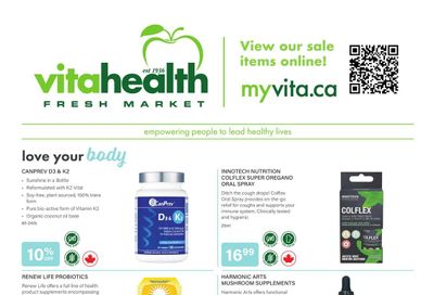 Vita Health Fresh Market Flyer March 5 to 25