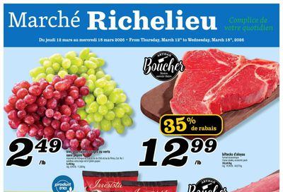 Marche Richelieu Flyer March 12 to 18