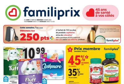 Familiprix Flyer March 12 to 18