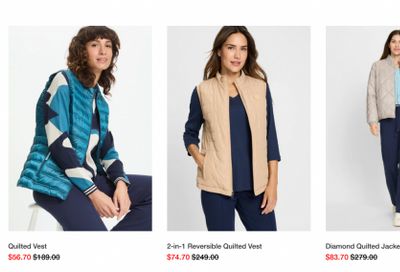 Olsen Europe Canada Customer Appreciation Event Sale: Save up to 70% Off + Extra 25% Off Lowest Ticketed Price