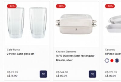 Henckels Canada: Online Factory Direct Sale up to 50% off + More