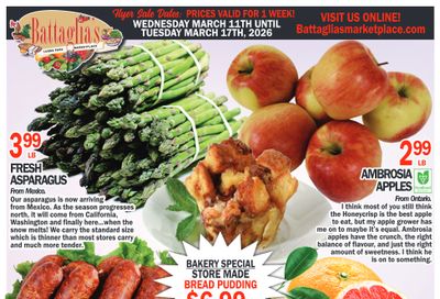 Battaglia's Marketplace Flyer March 11 to 17