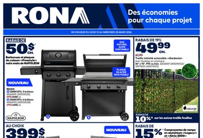 Rona & Rona+ (QC) Flyer March 12 to 25