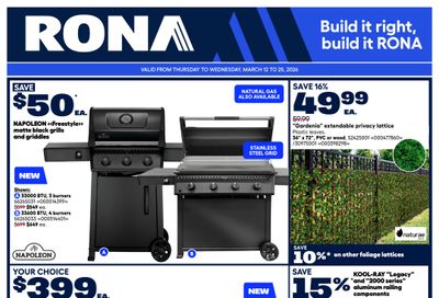 Rona & Rona+ (Atlantic) Flyer March 12 to 25