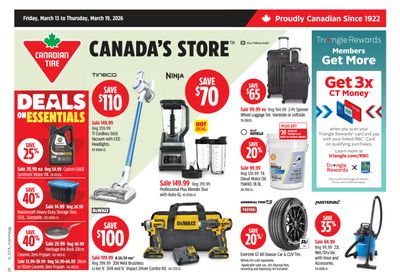 Canadian Tire (ON) Flyer March 13 to 19