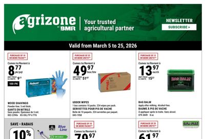 BMR Agrizone Flyer March 5 to 25