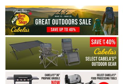 Bass Pro Shops Flyer March 12 to 25