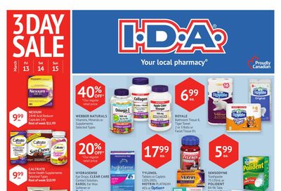 I.D.A. Flyer March 13 to 19