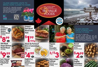 Tru Value Foods Flyer March 11 to 17