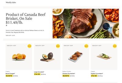 Whole Foods Market (ON) Flyer March 11 to 17