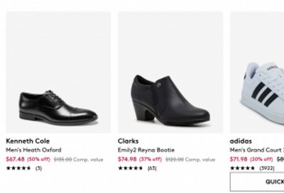 The Shoe Company Canada: Buy One Get One 25% off with Promo Code +Clearance up to 50% off