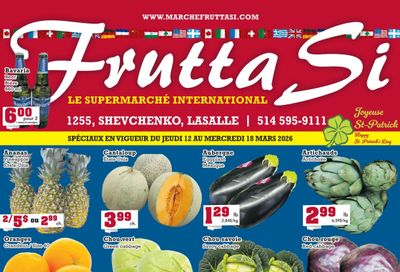 Frutta Si Flyer March 12 to 18