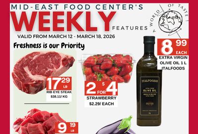 Mid-East Food Centre Flyer March 12 to 18