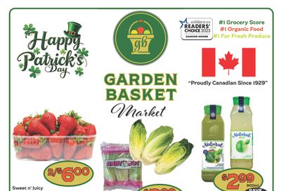 The Garden Basket Flyer March 12 to 18