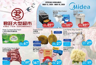 Kings Fair Supermarket Flyer March 12 to 18