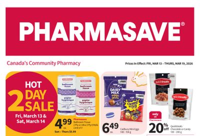 Pharmasave (ON & West) Flyer March 13 to 19