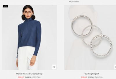 Club Monaco Canada: 25% off Everything + Extra 40% off Sale Styles