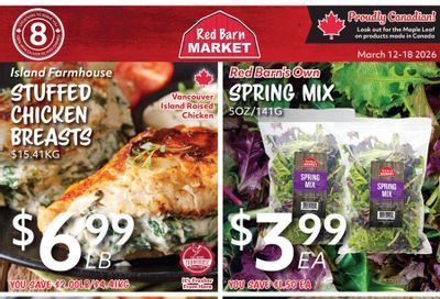 Red Barn Market Flyer March 12 to 18