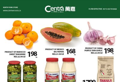 Centra Foods (North York) Flyer March 13 to 19