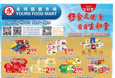 Yours Food Mart Flyer March 13 to 19