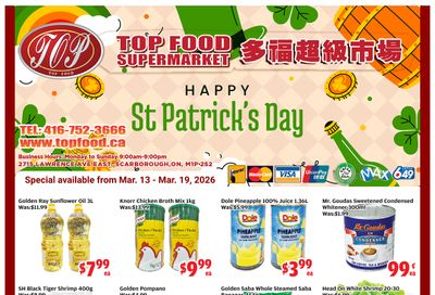 Top Food Supermarket Flyer March 13 to 19