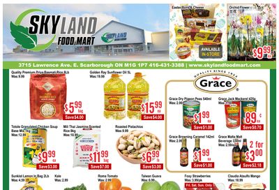 Skyland Food Mart Flyer March 13 to 19