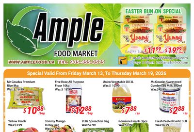 Ample Food Market (Brampton) Flyer March 13 to 19