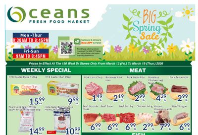 Oceans Fresh Food Market (Brampton) Flyer March 13 to 19