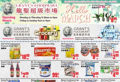 Grant's Food Mart Flyer March 13 to 19