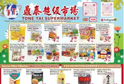 Tone Tai Supermarket Flyer March 13 to 19