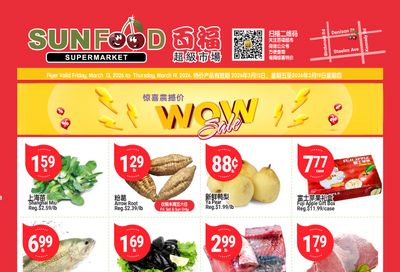 Sunfood Supermarket Flyer March 13 to 19