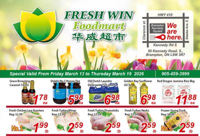 Fresh Win Foodmart Flyer March 13 to 19