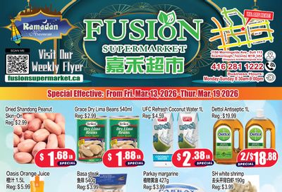Fusion Supermarket (Scarborough) Flyer March 13 to 19