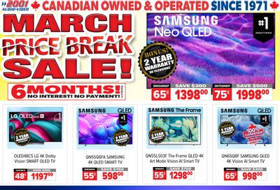 2001 Audio Video Flyer March 13 to 19