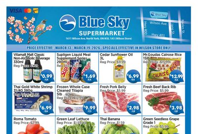 Blue Sky Supermarket (North York) Flyer March 13 to 19