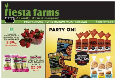 Fiesta Farms Flyer March 13 to 19